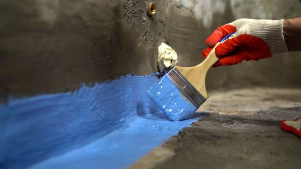 Commercial Emergency Waterproofing project at a Liverpool, NY business property by SJ Waterproofing Pros
